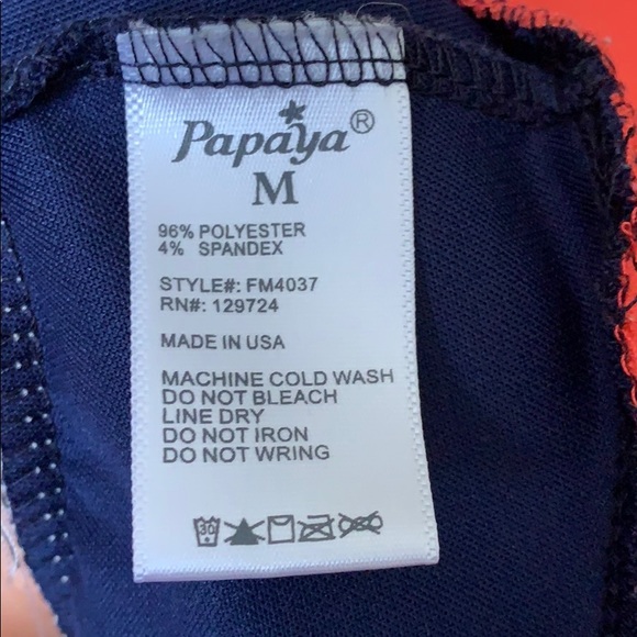 Bright Pink w/ Stripes Strapless Dress - Picture 2 of 2